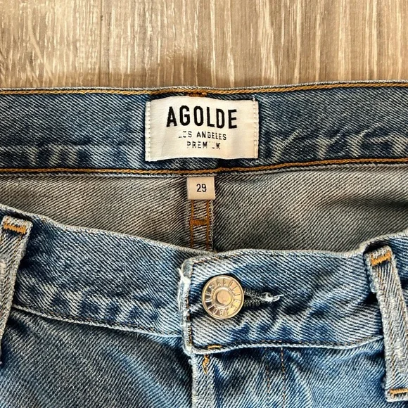 Agolde Fen straight leg high rise jean - Picture 3 of 7